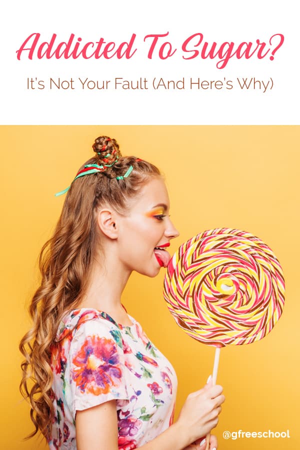 Addicted to Sugar? Pinterest Pin