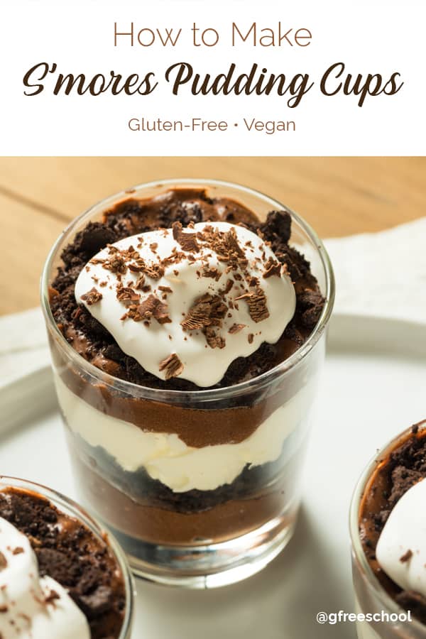 Gluten Free S’mores Pudding Cups Recipe