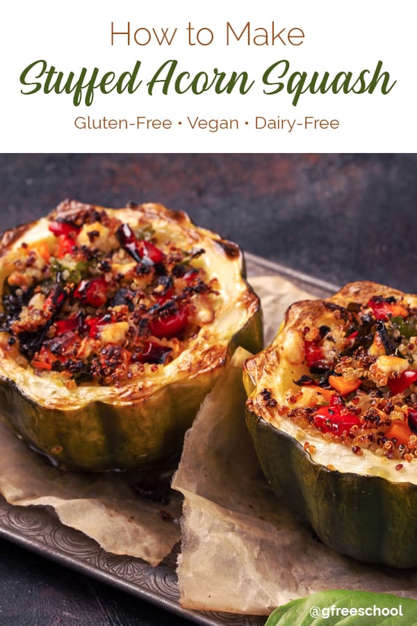 Stuffed Acorn Squash with Spanish Quinoa Recipe