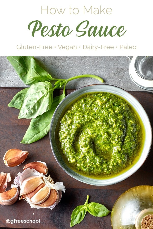 Dairy & (Naturally) Gluten Free Pesto