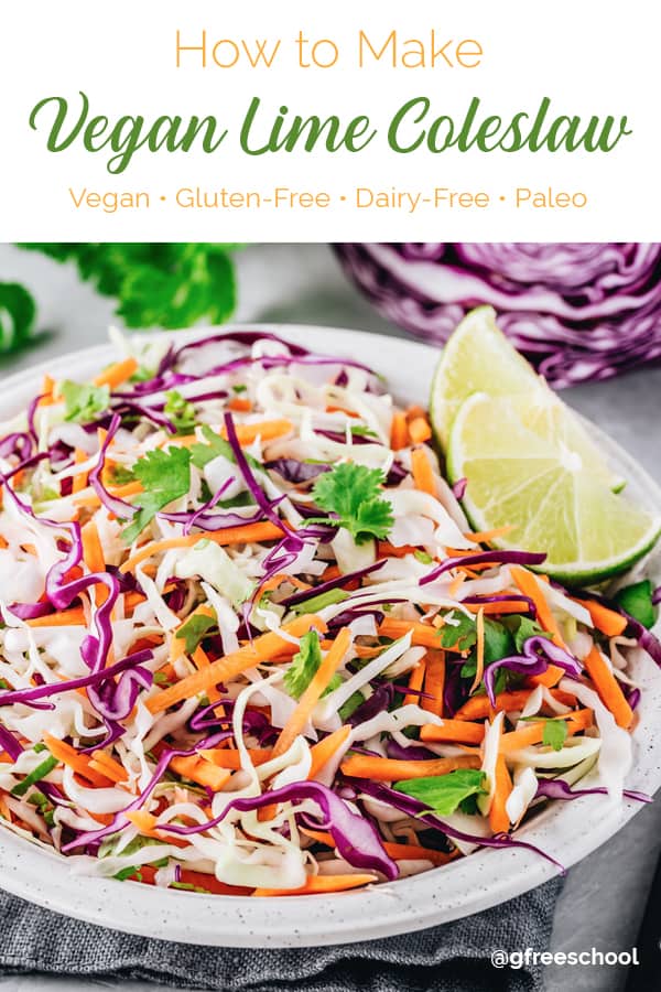 How to Make Vegan Lime Coleslaw