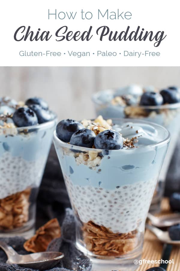 Healthy Gluten Free Chia Seed Pudding
