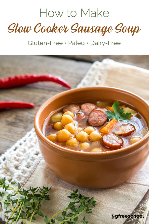 Slow-Cooker Sausage Soup Recipe