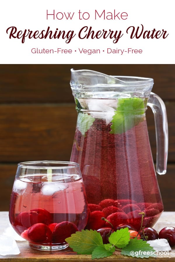 How to Make Refreshing Cherry Water