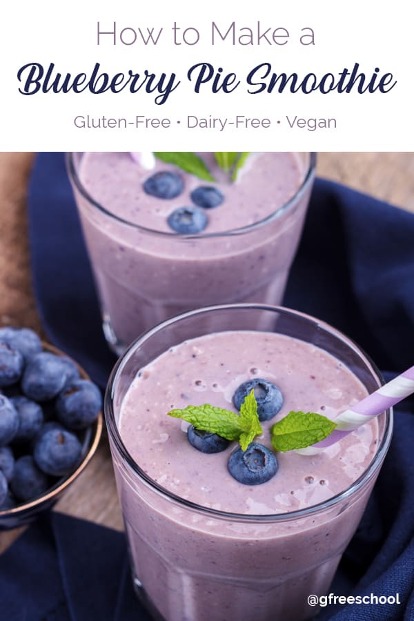 Blueberry Pie Smoothie