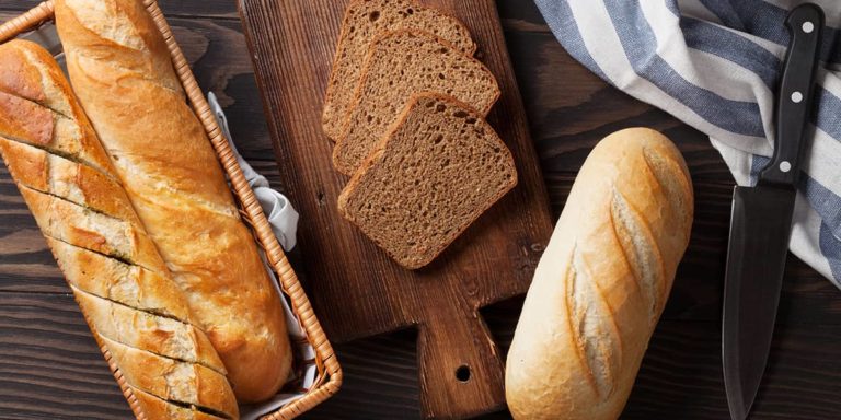 Fresh Bread full of Gluten