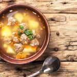 Bone broth soup