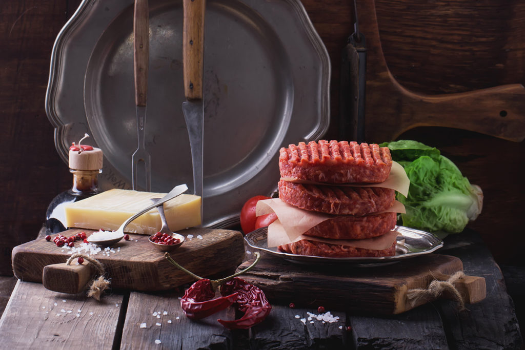 Burger Salad Ingredients