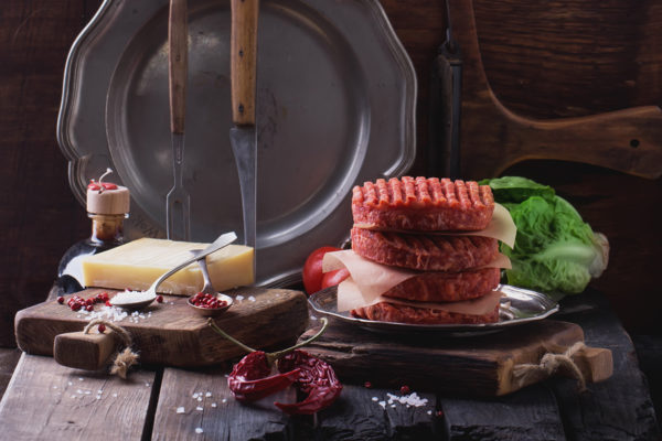 Burger Salad Ingredients