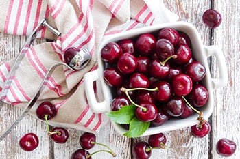 Cherries that actually contain a little melatonin