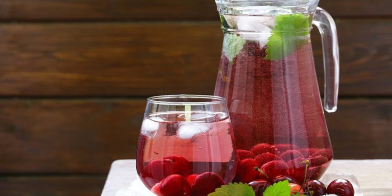Refreshing Cherry Water