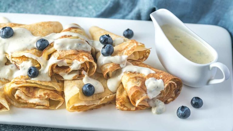 Gluten free and vegan crepes