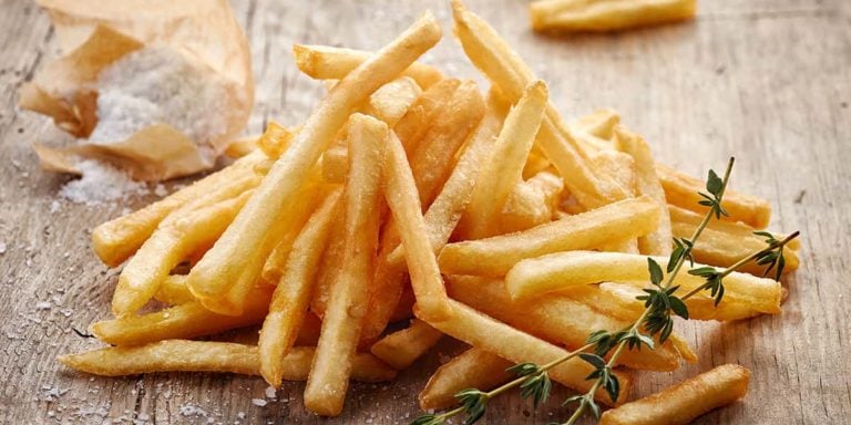 heap of french fries