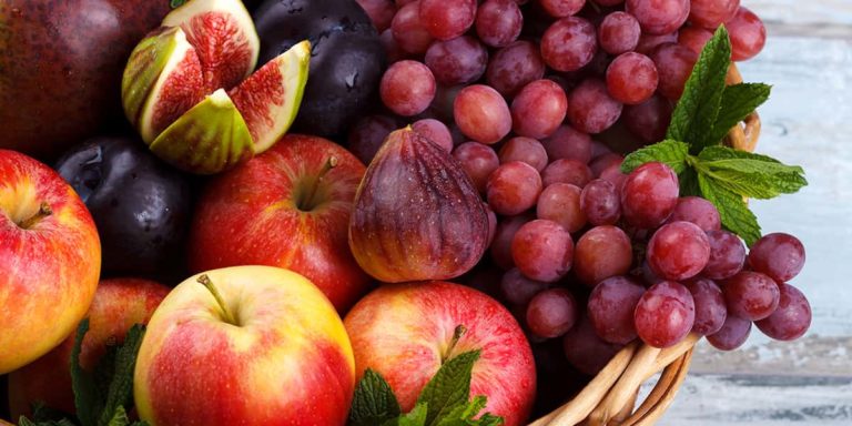 Fresh organic fruits