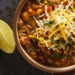 Mexican chicken soup