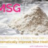 removing msg from your diet