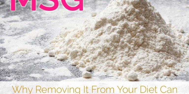 removing msg from your diet