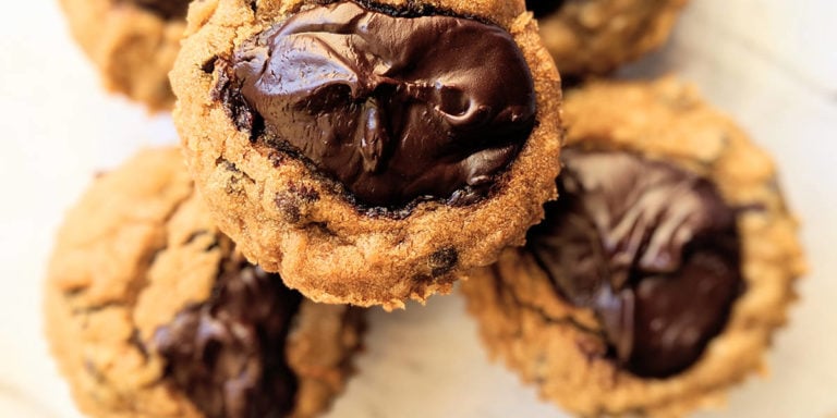 Homemade chocolate chip muffins