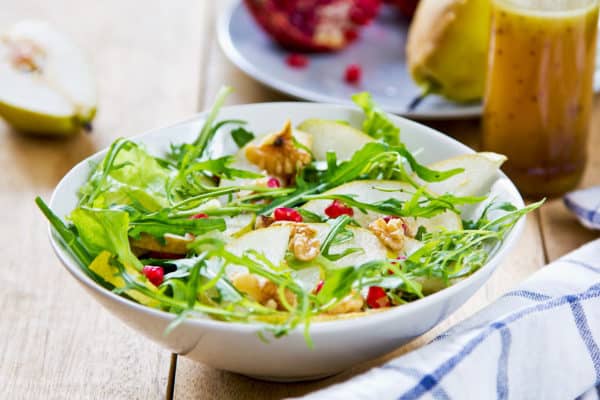 pear walnut salad recipe