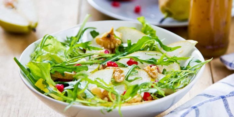 pear walnut salad recipe