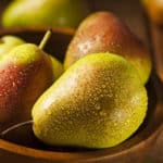 Green Organic Healthy Pears