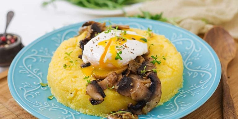 Herbed Polenta Patty