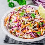 Vegan Lime Coleslaw