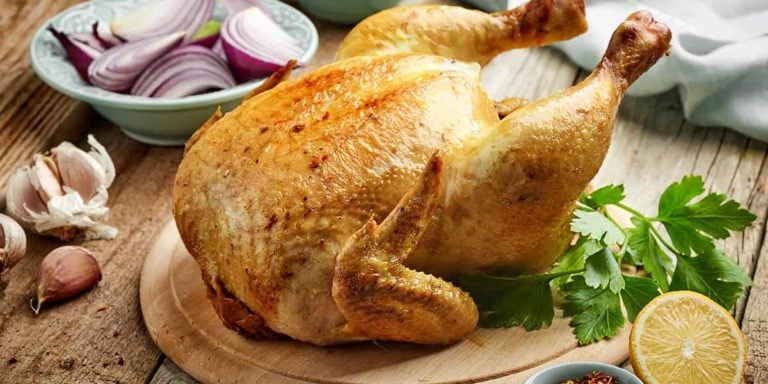 whole roasted chicken