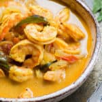 Spicy shrimp curry