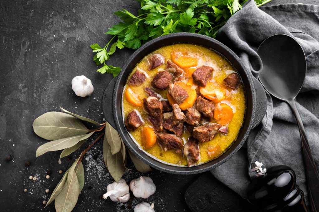 slow cooker sweet potato beef stew