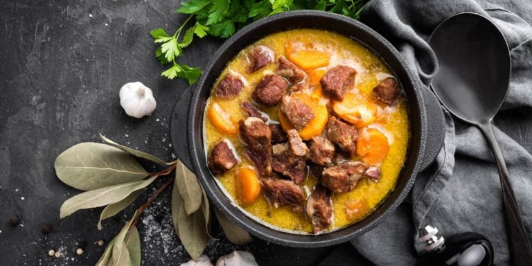 slow cooker sweet potato beef stew