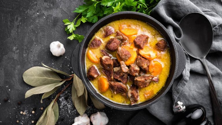 slow cooker sweet potato beef stew
