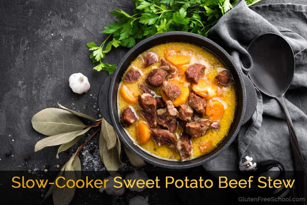 slow cooker sweet potato beef stew