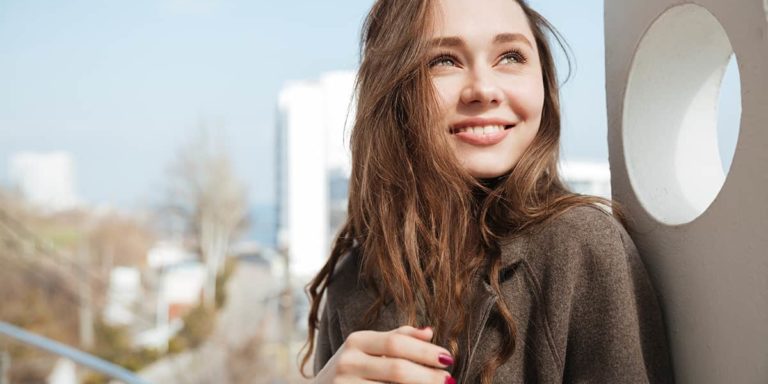 Woman getting vitamin D from Sunlight