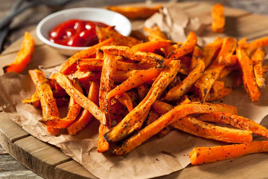 Healthy Homemade Baked Sweet Potato Fries