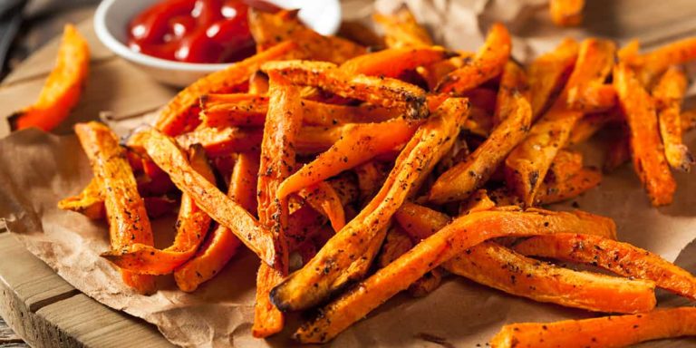 Healthy Homemade Baked Sweet Potato Fries