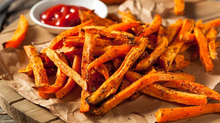 Healthy Homemade Baked Sweet Potato Fries
