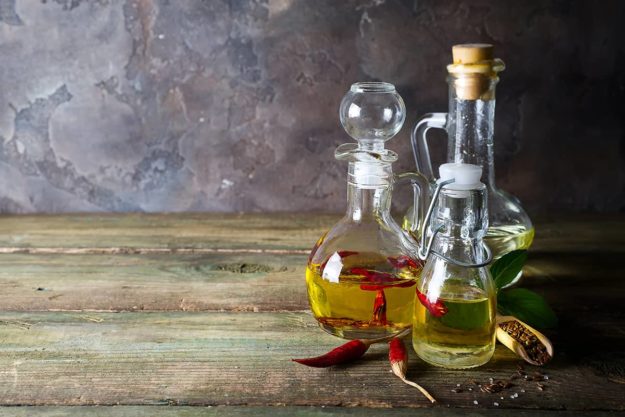 Vegetable Oil Bottles