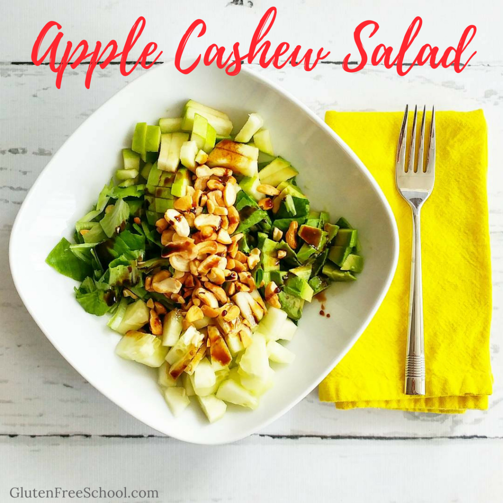 apple cashew salad recipe