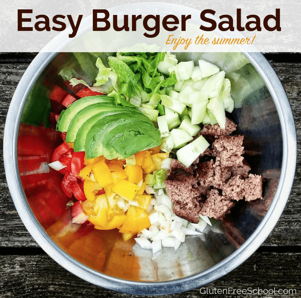 burger salad recipe