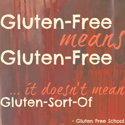 gluten free restaurant menus